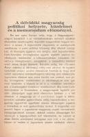 A Jugoszláviai Magyar Párt memoranduma Pasicshoz.
Budapest, 1922. Szent Gellért Társaság Irodalmi E...