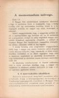A Jugoszláviai Magyar Párt memoranduma Pasicshoz.
Budapest, 1922. Szent Gellért Társaság Irodalmi E...
