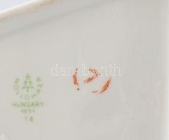 Hollóházi bohócpár. Jelzett, hibátlan, m: 21,5 cm