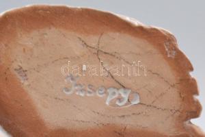 Izsépy matróz. Jelzett, sérüléssel, m: 25 cm