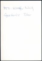 Kútvölgyi Mihály (1944-2023): Gyurkovics Tibor (1931-2008) Kossuth- és József Attila-díjas költő, ír...