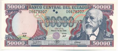 Ecuador 1999. 50.000S T:UNC Ecuador 1999. 50.000 Sucres C:UNC Krause P#130c