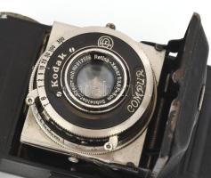 Kodak Retina 119 fényképezőgép Schneider-Kreuznach Retina-Xenar 500mm f/3.5 objektívvel, eredeti bőr...