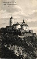 1908 Fraknó, Forchtenau, Forchtenstein; Schloss / Fraknó vára. Schön Sam. kiadása / castle (fl)