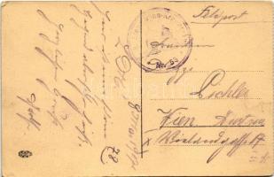 Pécs, Tettyei romok + "K. k. Staatsbahn-Krankenzug Nr. 53." (EK)