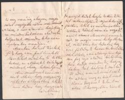 1857-1870 közötti családi levelezés kb 40 db levél