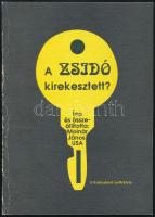 Molnár János: A zsidó kirekesztett? A Szittyakürt melléklete. H.n., é.n., k.n., (20) p. Kiadói tűzött papírkötés.