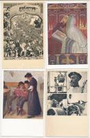 JUDAIKA - 49 db főleg régi használatlan képeslap / JUDAICA - 49 mostly pre-1945 unused postcards