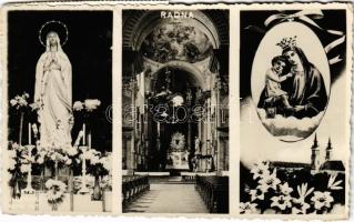 1938 Máriaradna, Radna (Lippa, Lipova); kegytemplom, belső / pilgrimage church, interior (EK)