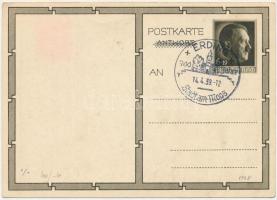 1939 Adolf Hitler with members of the League of German Girls (girls' wing of the Nazi Party you...