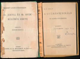 Wells, H. G.: A gyémántcsináló és egyéb történetek. Magyar Könyvtár 608. Bp., Lampel. Kiadói papírkö...