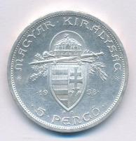 1938. 5P Ag "Szent István" T:XF kis ph.
Adamo P8.1