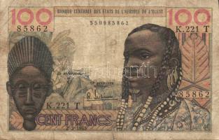 Nyugat-Afrikai Államok/Togo 1965.3.2. 100Fr T:III-
