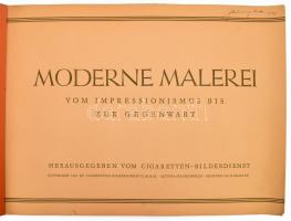 1933 Moderne Malerei vom Impressionismus bis zur Gegenwart. Altona-Bahrenfeld, 1933, Cigaretten-Bild...