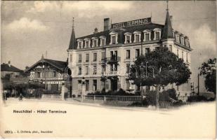 Neuchatel, Hotel Terminus, Hotel des Alpes (EK)