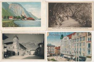 21 db RÉGI külföldi város képeslap vegyes minőségben / 21 pre-1945 European town-view postcards in m...