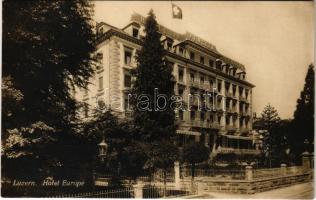 Lucerne, Luzern; Hotel Europe