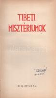 Hamvas Béla [ford.]: Tibeti misztériumok. Fordította és bevezetéssel ellátta: Hamvas Béla.
(Budapes...