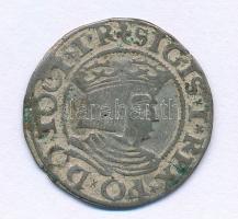 Lengyel Királyság / Danzig 1535. 1gr Ag &quot;I. Zsigmond&quot; (1,81g) T:VF patina Poland / Danzig 1535. 1 Grossus Ag &quot;Sigismund I&quot; (1,81g) C:VF patina