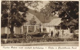 Recsk Fazekas András vendéglő kerthelyisége (fa)