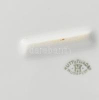 Hüttl Tivadar porcelán leveses tál. Matricás, jelzett, kis kopással, 32x21 cm