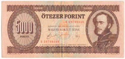 1990. 5000Ft "H 58798448" T:F  Adamo F48
