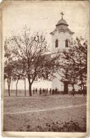 1927 Vecsés, Római katolikus templom (1944. novemberben a német csapatok felrobbantják) (apró szakadások / tiny tears)