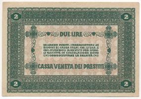 Olaszország / Velence / Osztrák-magyar megszállás 1918. 2L T:XF 
Italy / Venice / Austro-Hungarian ...