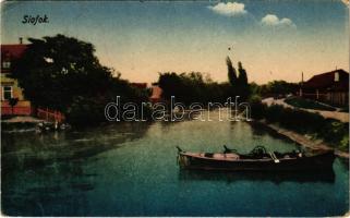 1927 Siófok, csónak a Sión (EK)