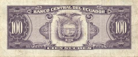 Ecuador 1976.8.10. 100S T:III