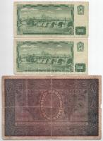 Lengyelország 1920. 5000M + Csehszlovákia 1961. 100K T:VG,F Poland 1920. 5000 Marek + Czechoslovakia...