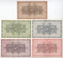 1946. 10.000AP - 100.000AP (5xklf) T:AU-F