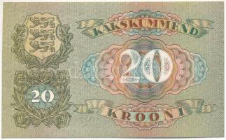 Észtország 1932. 20K T:UNC,AU
Estonia 1932. 20 Krooni C:UNC,AU
Krause P#64