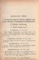 Rédey Miklós - Bokelberg Ede:
Budapesti utmutató. Rendőrségi zsebkönyv 1909. Szerkesztik és kiadják...