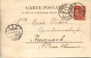 1902 Biarritz, Le Port des Pecheurs (fa)