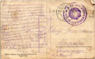 1915 Nagykemence, Kamenica nad Cirochou (Homonna); Katolikus templom, Gróf Andrássy Géza kastélya. H...