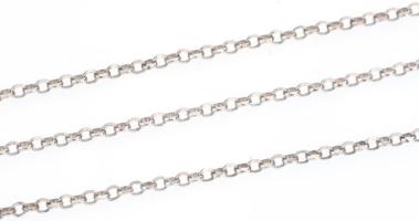 Ezüst(Ag) 3 db anker karkötő, jelzett, h: 19 cm, nettó: 3,7 g