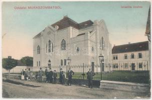 Muraszombat, Murska Sobota; Izraelita imaház, zsinagóga. Balkányi Ernő kiadása / synagogue (EK)