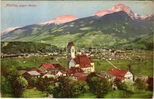 Marlengo, Marling (Südtirol); general view with church (EK)