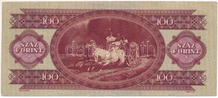 1947. 100Ft "B 258 043008" T:F
Hungary 1947. 100 Forint "B 258 043008" C:F
Ada...