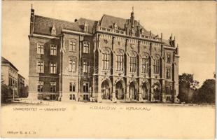 Kraków, Krakkó, Krakau; Uniwersytet / Universität / university (fl)