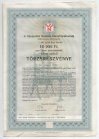 Veszprém 2005. "Veszprémi Nyomda Részvénytársaság" névre szóló törzsrészvénye 10.000Ft-ról...