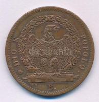 Olasz Államok / Római Köztársaság 1849B 3B Cu (23,59g/37,5mm) T:XF ph.
Italian States / Roman Repub...