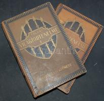 1926 Tolnai Világtörténelme I-II. Kötet a Tolnai Nyomdai Műintézet kiadásában (II. kötet gerince sérült)
