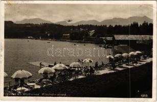 1934 Velden am Wörther See (Kärnten), Mösslacherstrand / beach (EB)