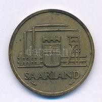 Saar-vidék 1954. 20Fr Al-Br T:XF patina
Saarland 1954. 20 Franken Al-Br C:XF patina