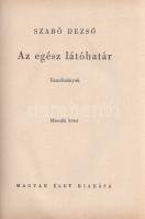 Szabó Dezső: Az egész látóhatár. Tanulmányok. 1-3. kötet. [Teljes munka.]
(Budapest, 1939). Magyar ...