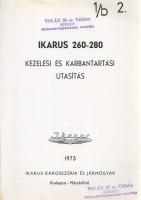 Az Ikarus 55-66-as és az Ikarus 260-280-as autóbuszok illusztrált műszaki kézikönyvei.
--- Javítási...