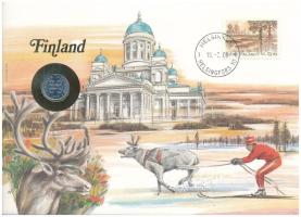 Finnország 1979. 1p felbélyegzett borítékban, bélyegzéssel, német nyelvű leírással T:UNC Finland 197...