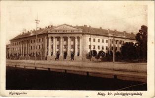 1930 Nyíregyháza, Magy. kir. pénzügyigazgatóság